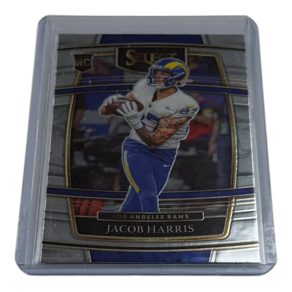 2021 Panini Select Jacob Harris Rookie Card 80 Concourse Los Angeles Ramsโ RC